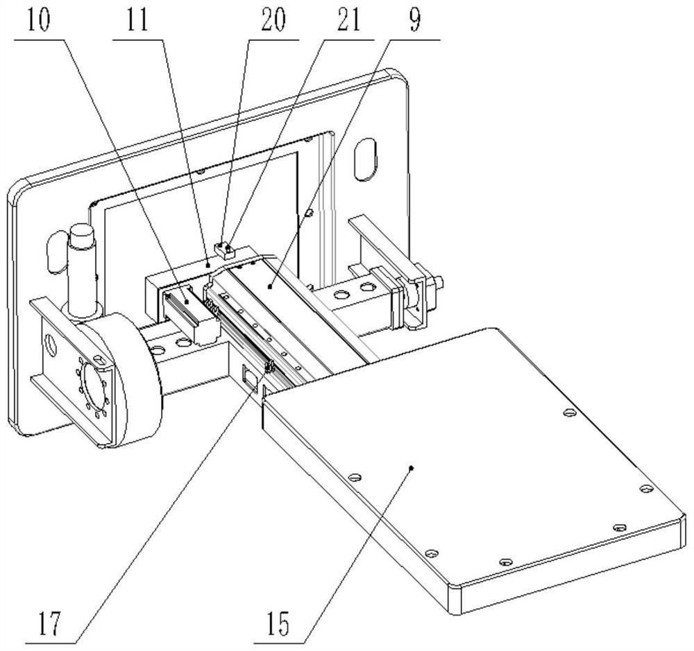 A positioning device for an electronic portal image system for a medical accelerator