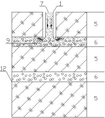 High-pressure circulation grouting minitype steel pipe pile and construction method thereof