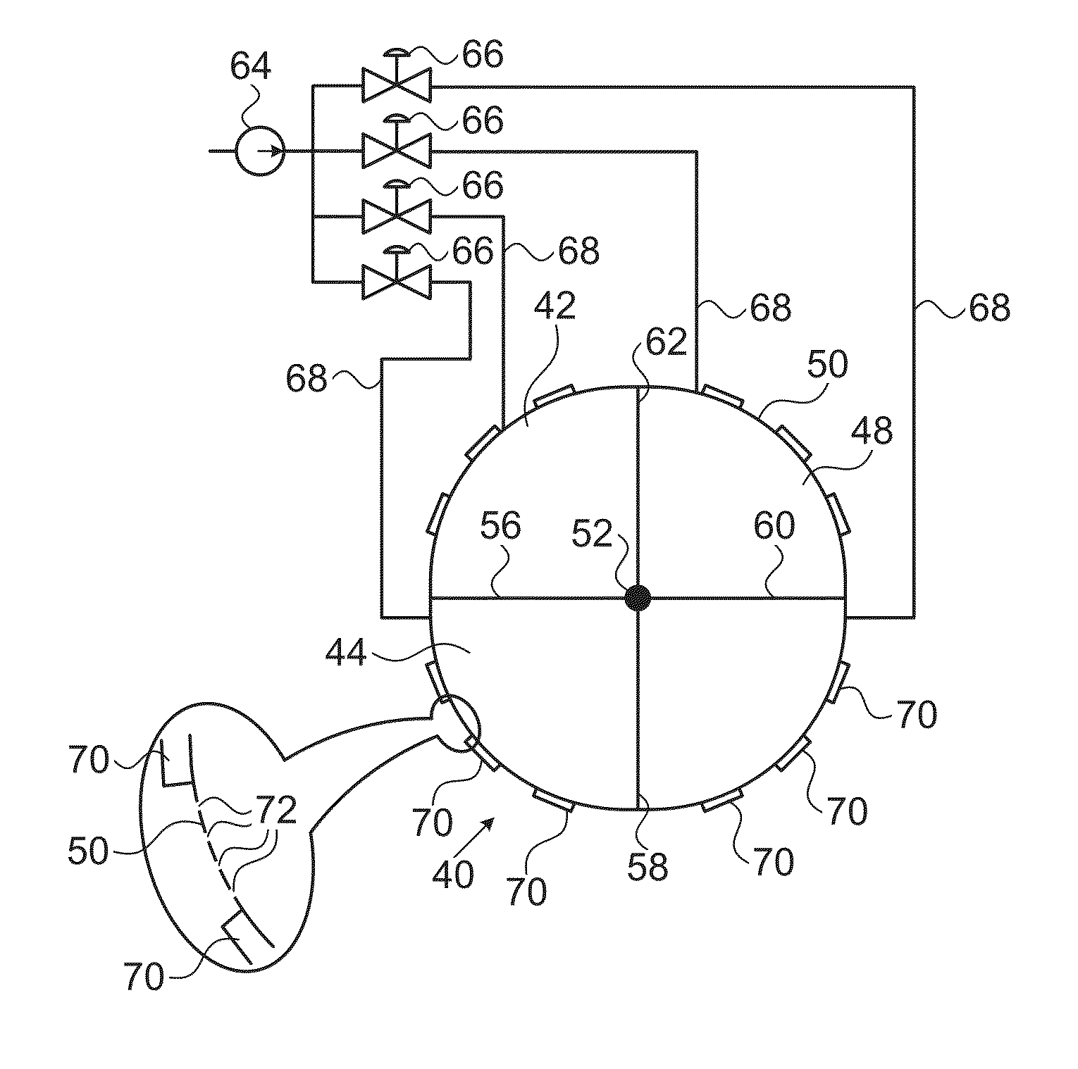 Segmented balloon catheter