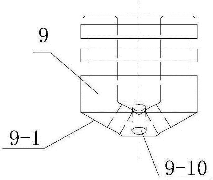 High-pressure liquid collection type pressure regulating overflow safety valve