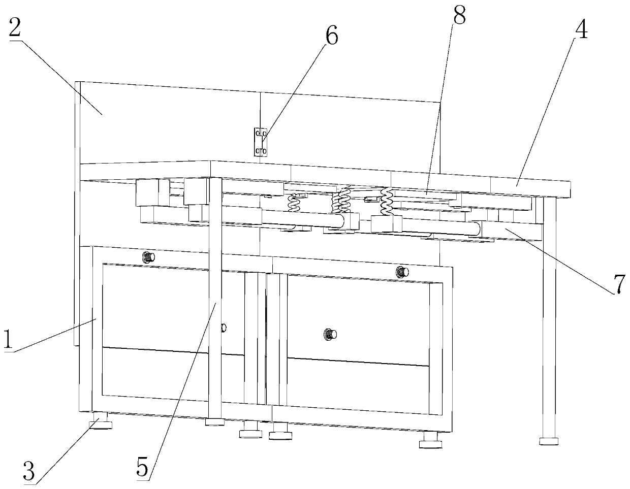 Foldable and transformable combined office table