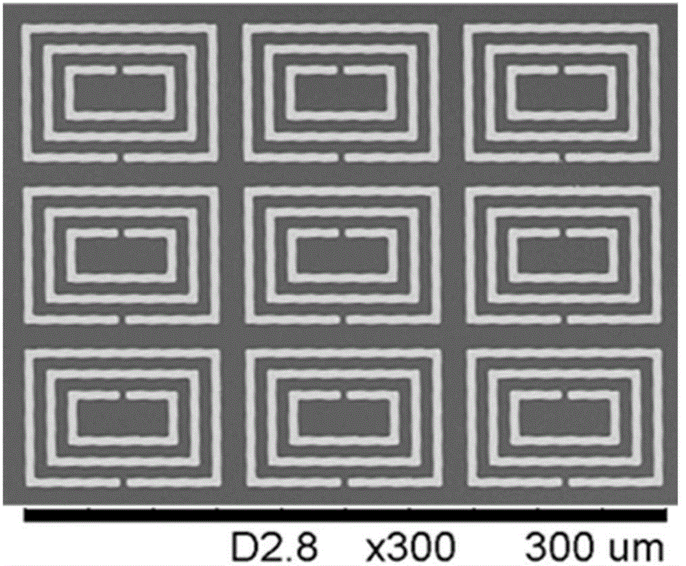 Terahertz dual-band metamaterial based on electric resonance