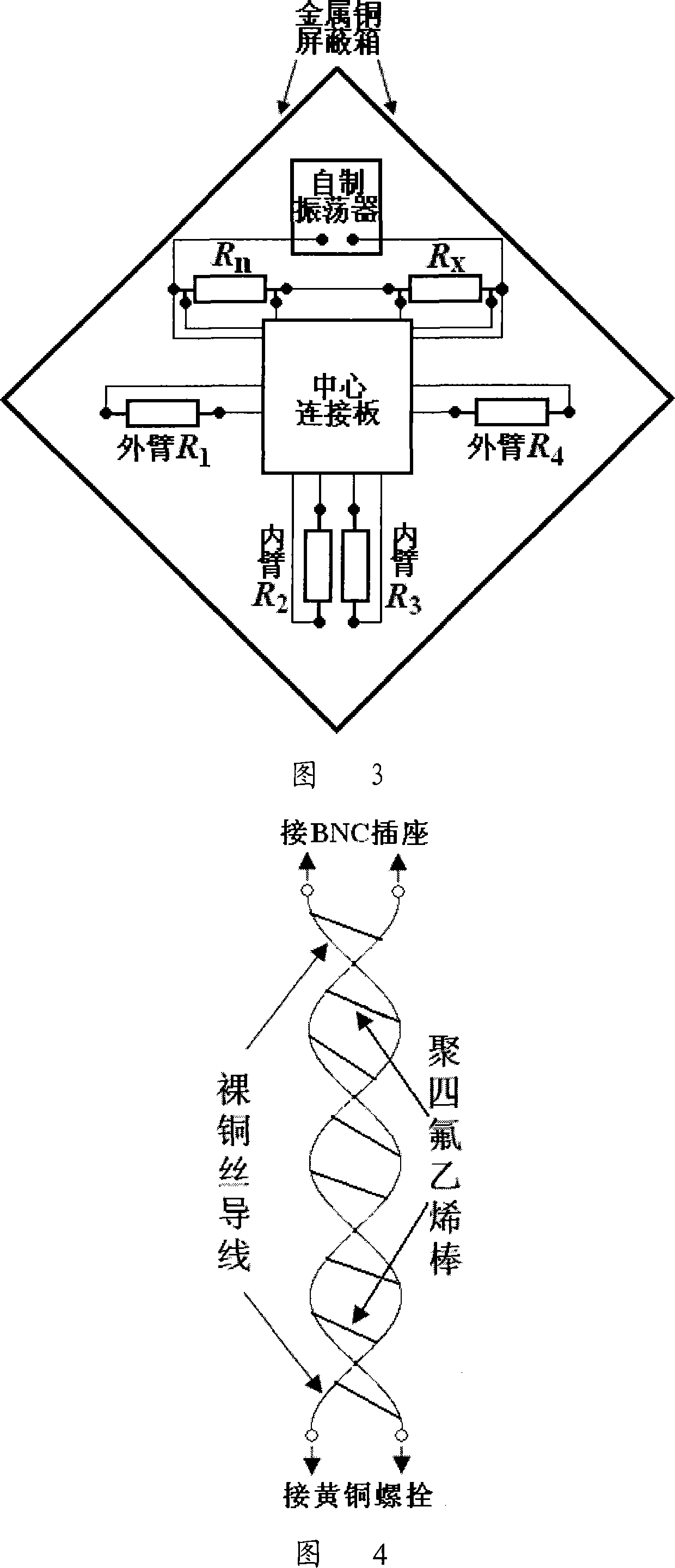 Wide band Kelvin double bridge as well as measurement method, autonomous system as well as method and application