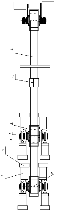 Energy-gathered type shipboard aircraft catapult system with power generating function