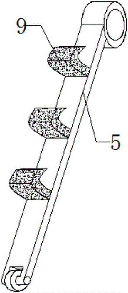 Textile roller frame convenient to store