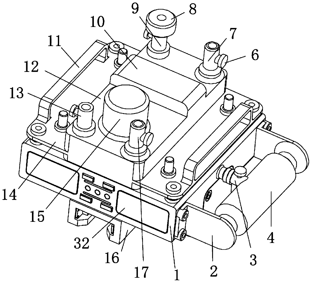 Combined environment-friendly wire concentrator for power device