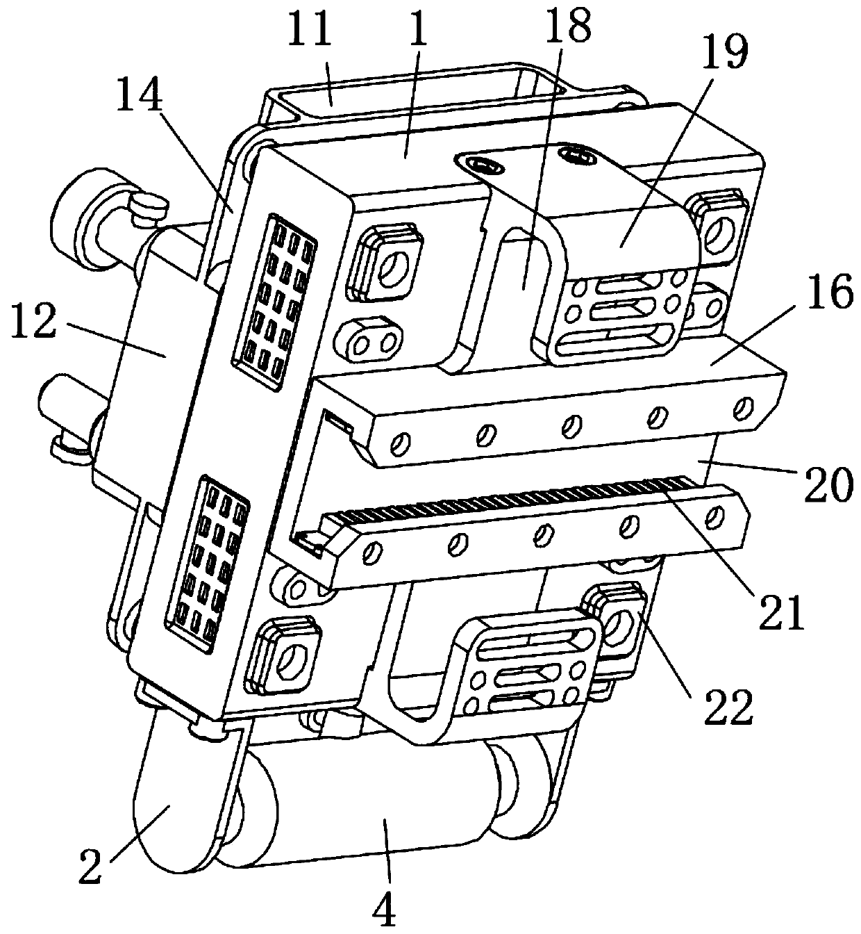 Combined environment-friendly wire concentrator for power device