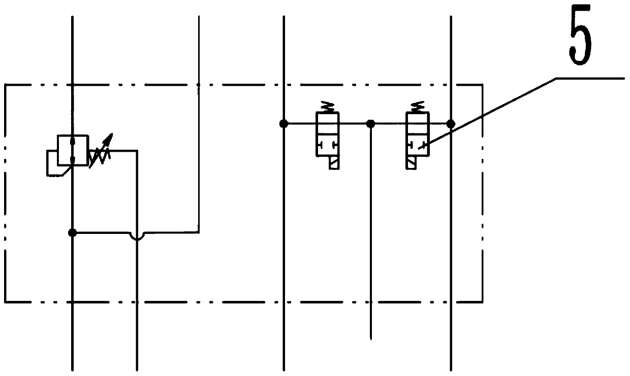 Double-head fire truck steering system