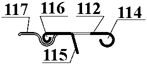 Household kitchen waste sealing and concentrated transporting device