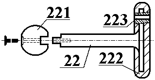 Household kitchen waste sealing and concentrated transporting device