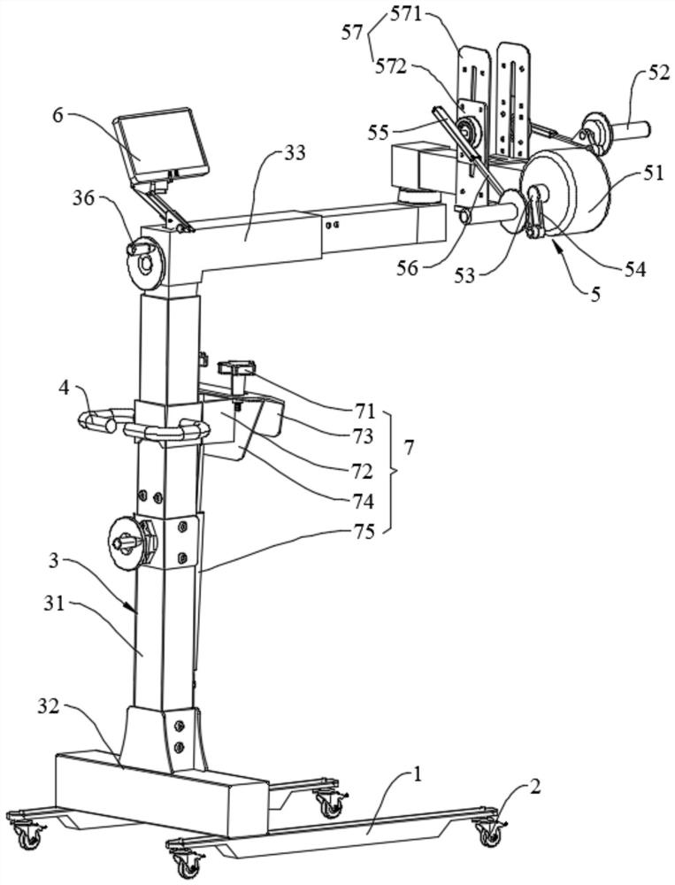 Upper limb rehabilitation training device