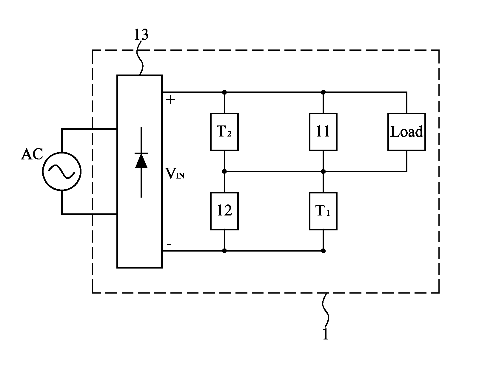 Buck power factor correction system