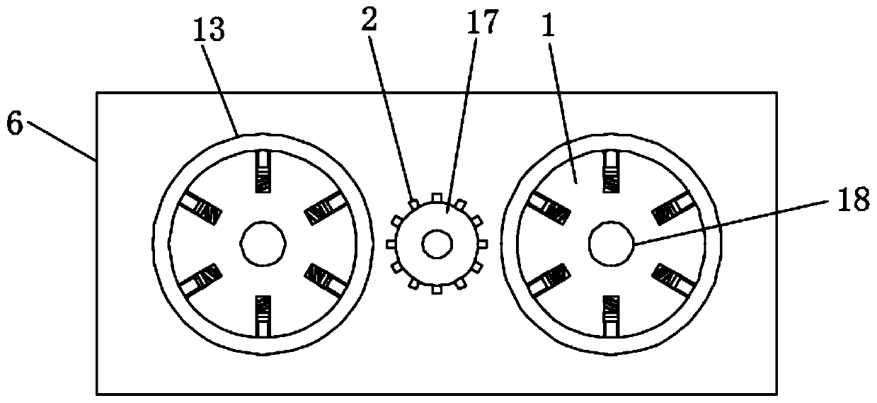 Automatic sandblasting device special for tire mold