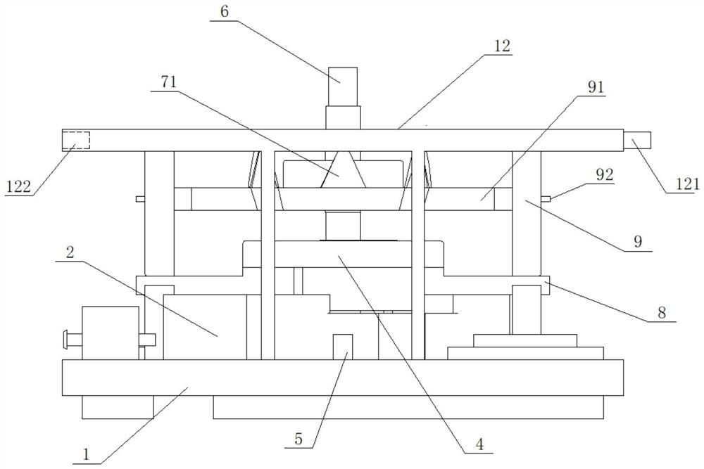 Generator rotor claw pole angle control device