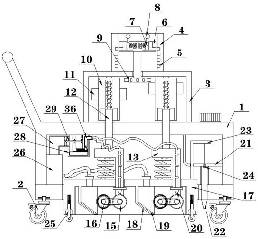 An environmentally friendly slitting device for bridge and road construction with controllable slitting depth