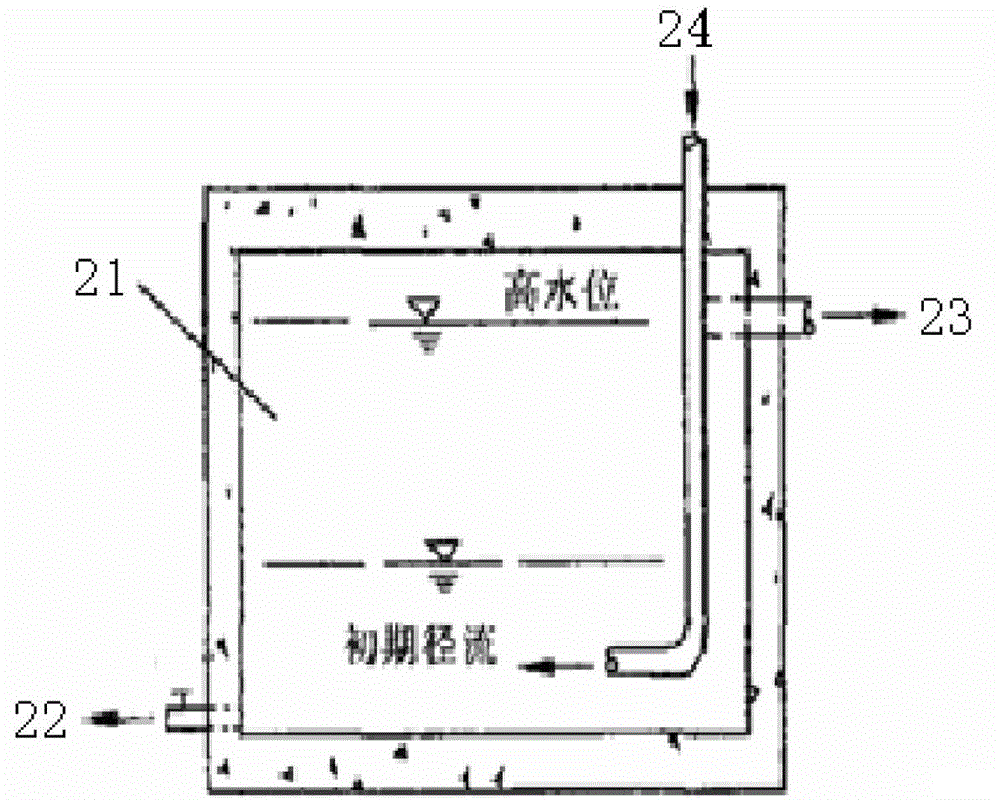 Zero-energy roof rainwater recycling reclaimed water utilization system