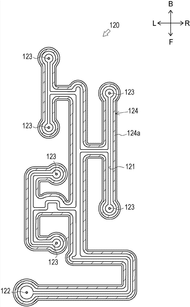 Welded synthetic resin body, and production method therefor