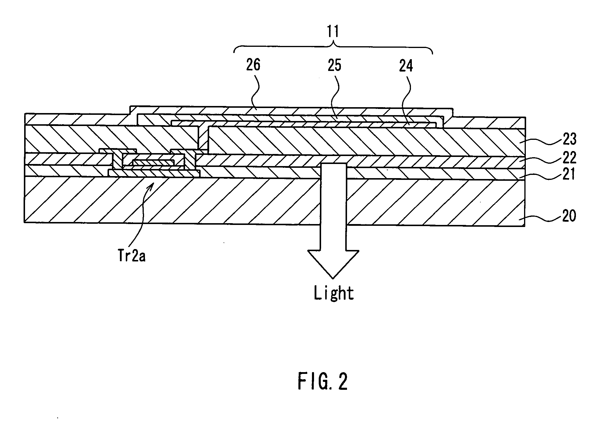 Active matrix el display and its driving method