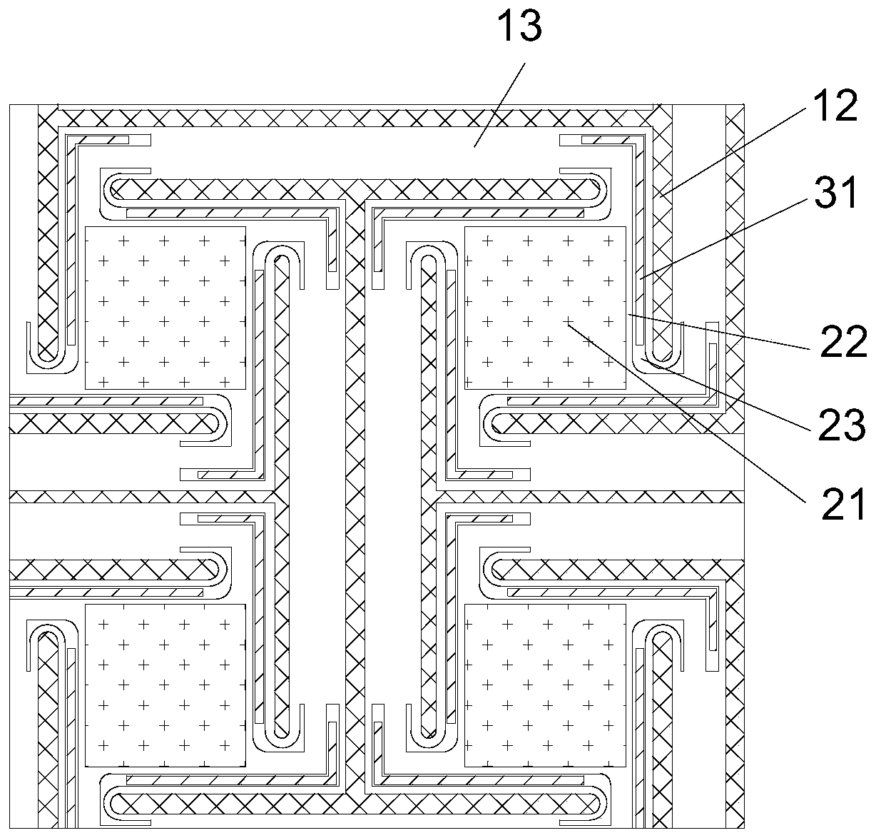 Flexible display substrate and flexible display device