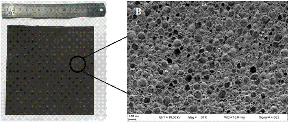 Application of photothermal-conversion cupric sulfidecomposite film in water treatment