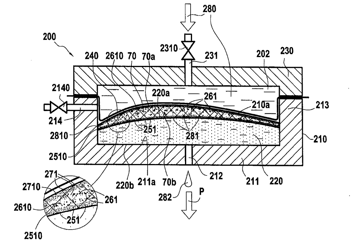 Method for manufacturing part made of composite material