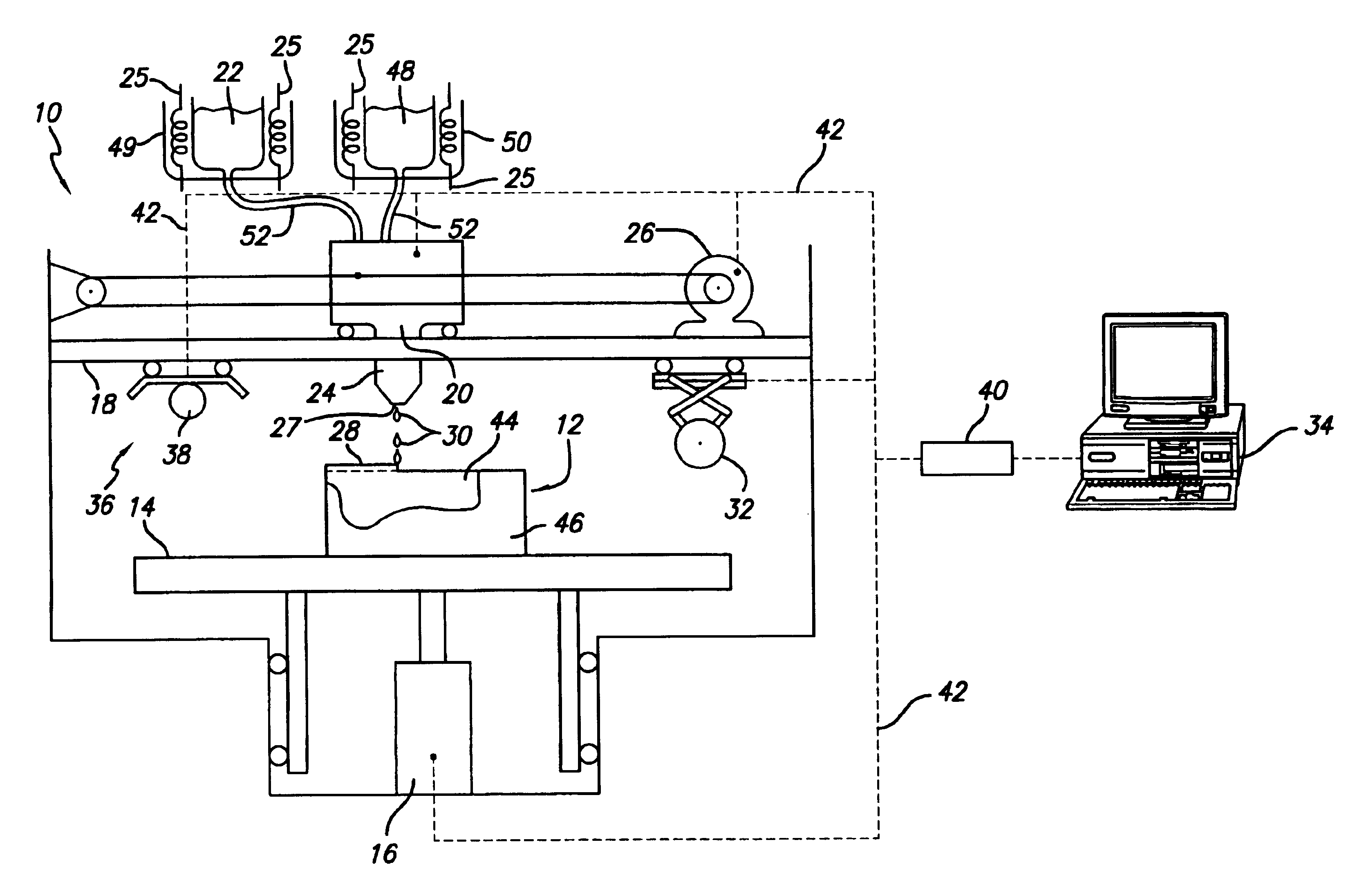 Selective deposition modeling build style providing enhanced dimensional accuracy