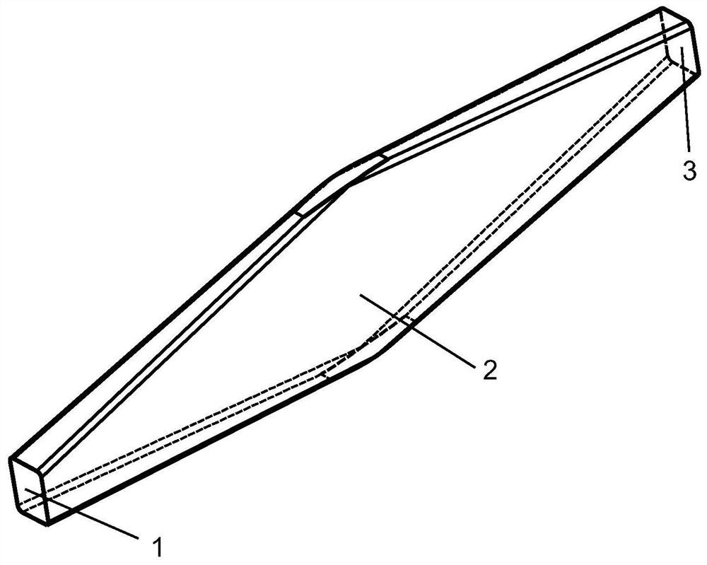 A Gradient Tab with Nearly Equal Cross-sectional Area