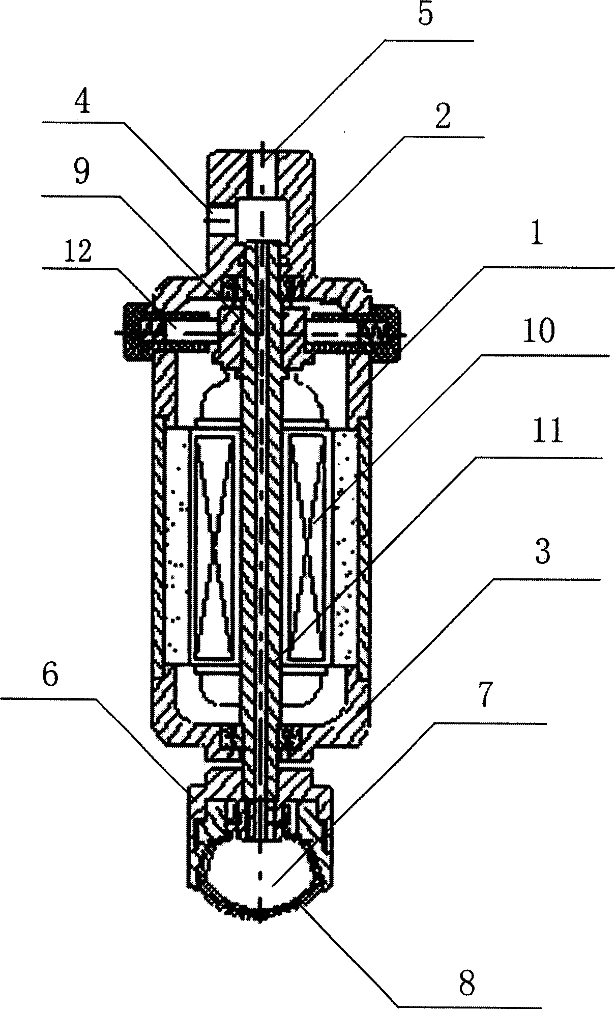 Self-driving air sac pressure controlled flexible furbisher