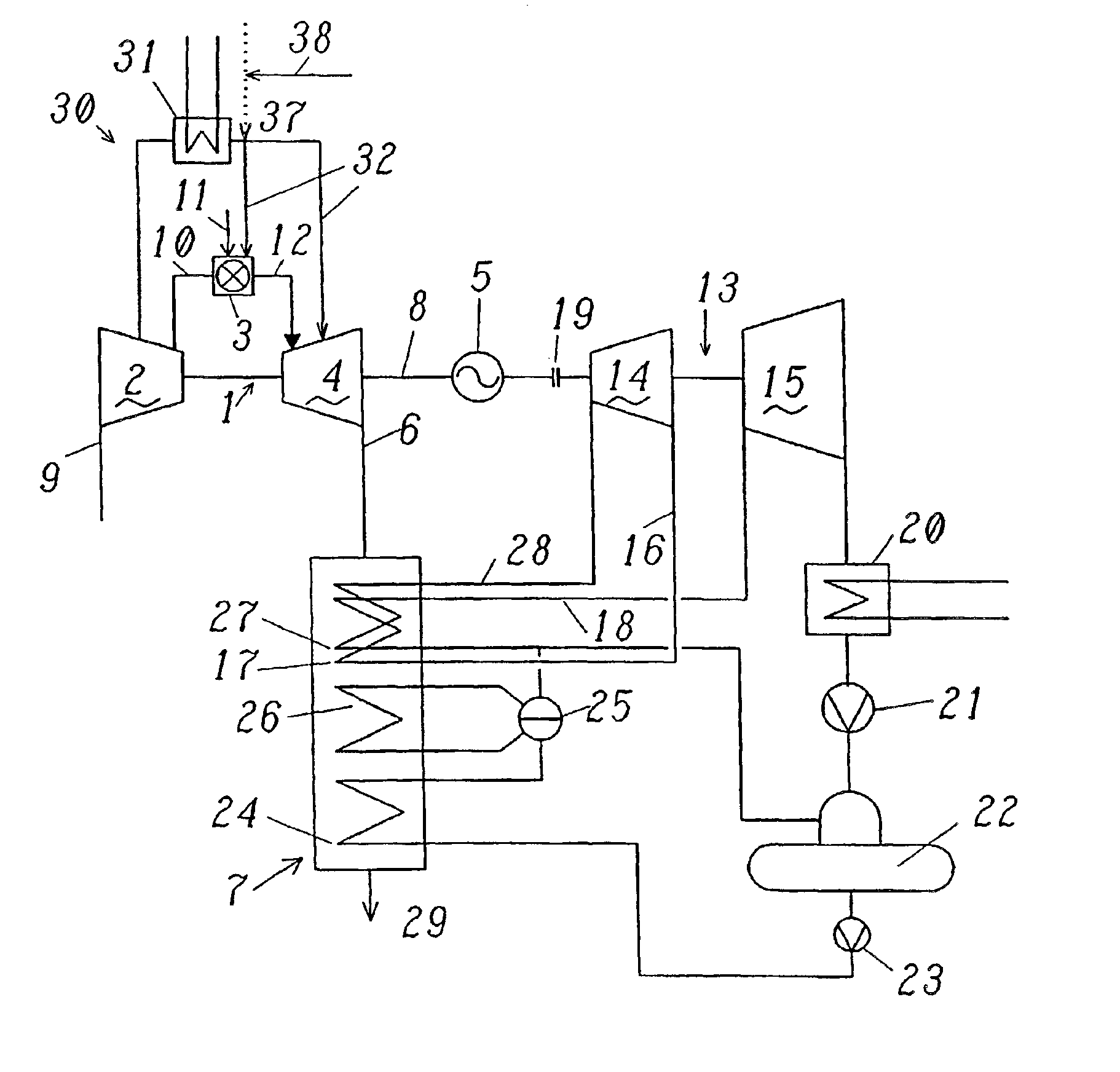 Method and device for preventing deposits in steam systems