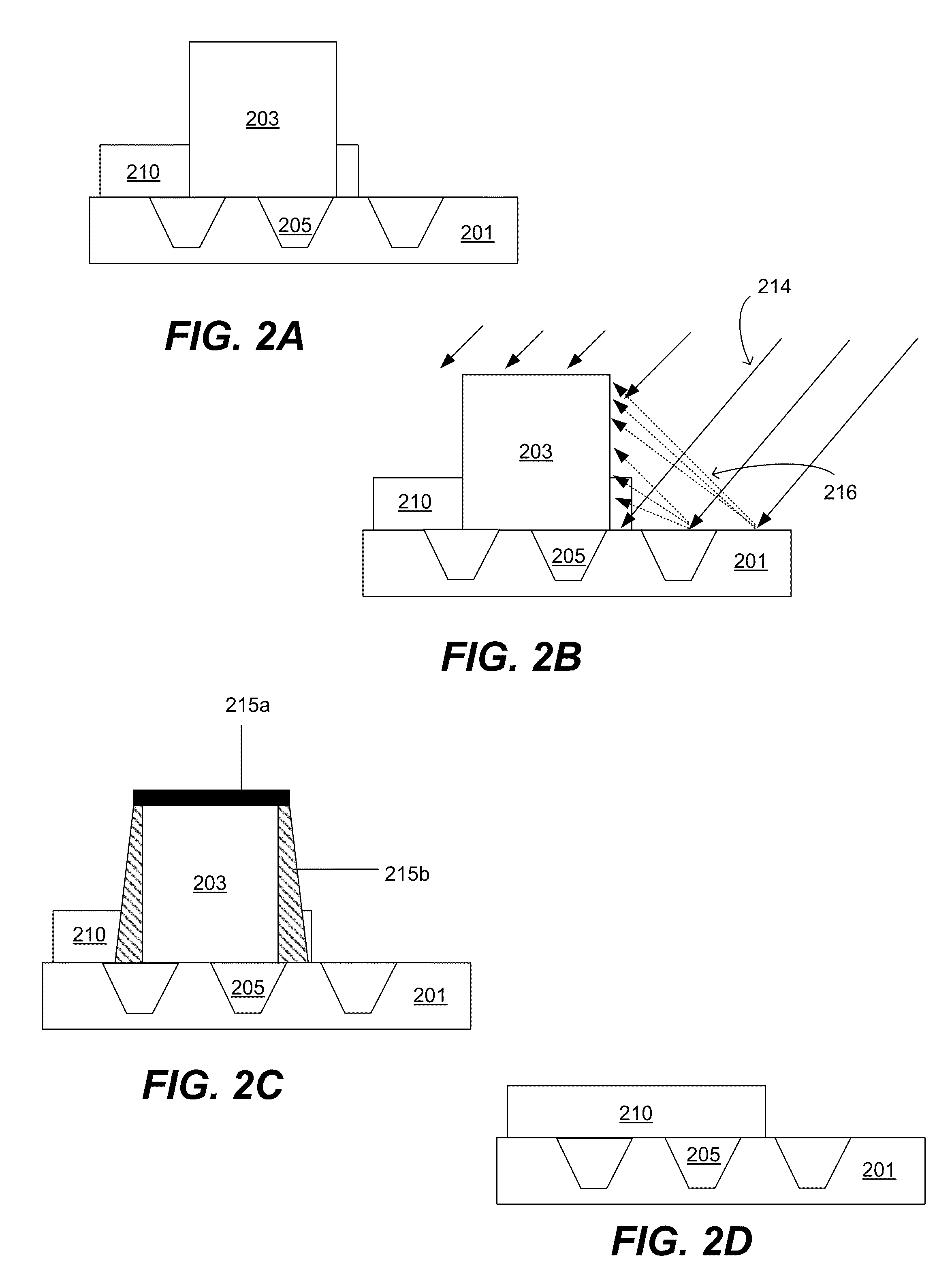 Ultra low silicon loss high dose implant strip