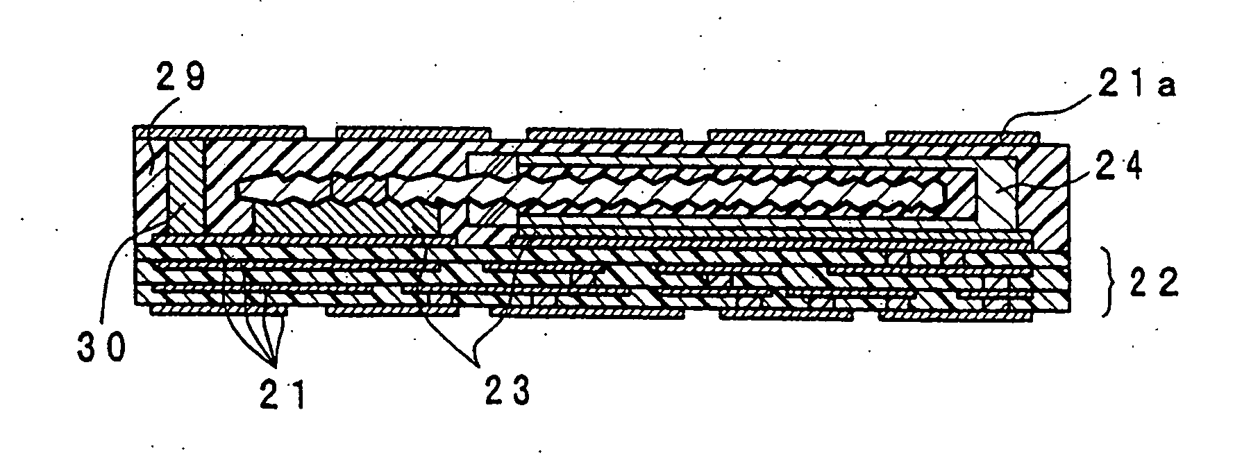 Capacitor and method for producing the same, and circuit board with a built-in capacitor and method for producing the same