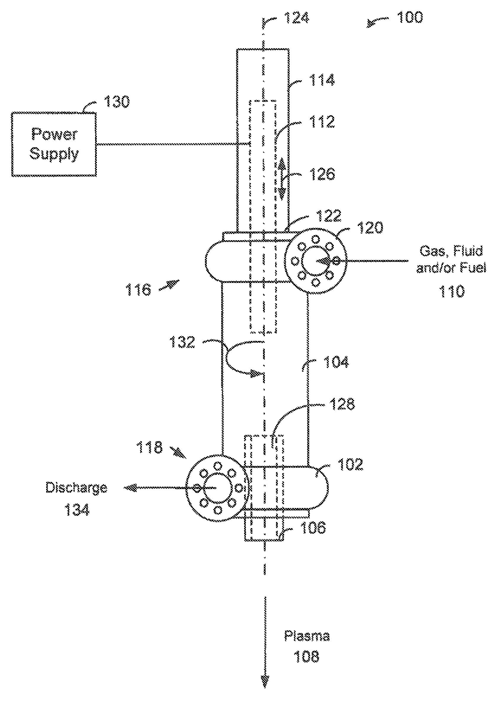 Plasma arc torch having multiple operating modes