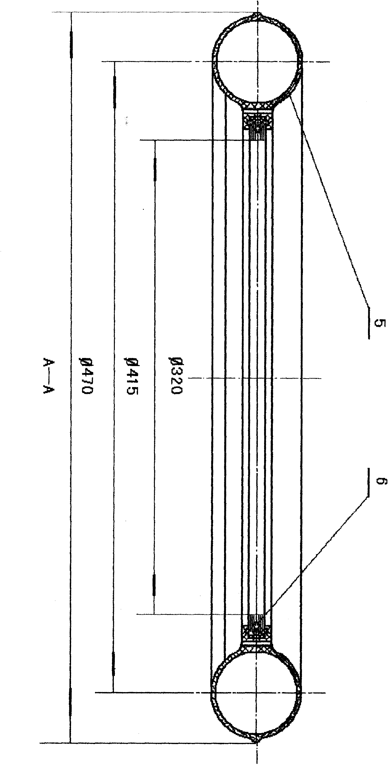 Tide and wave type device for automatically washing net cage under water