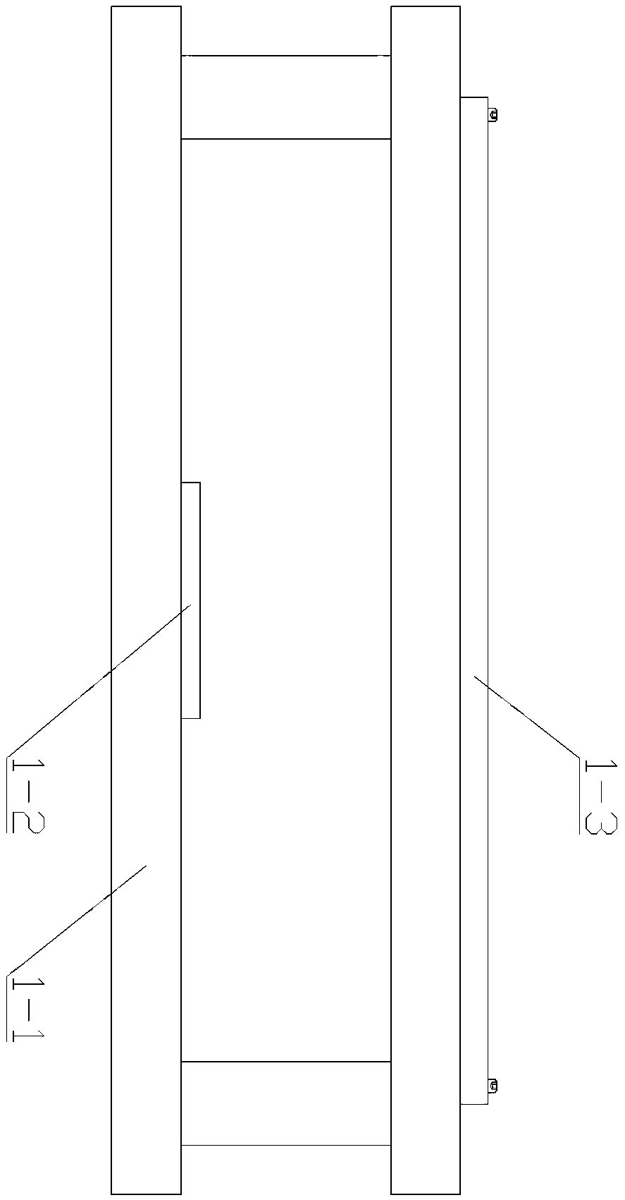 Extrusion blow molding machine electric mold opening and closing device and method based on mold electromagnetic attraction