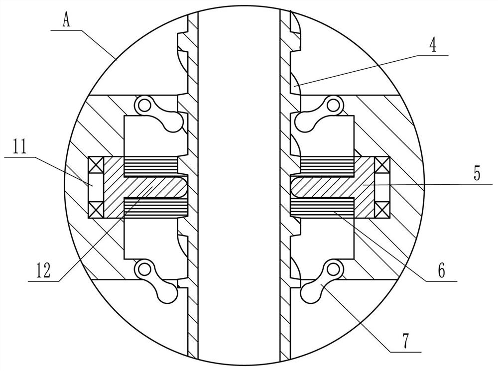 Boiler fire tube cleaning device