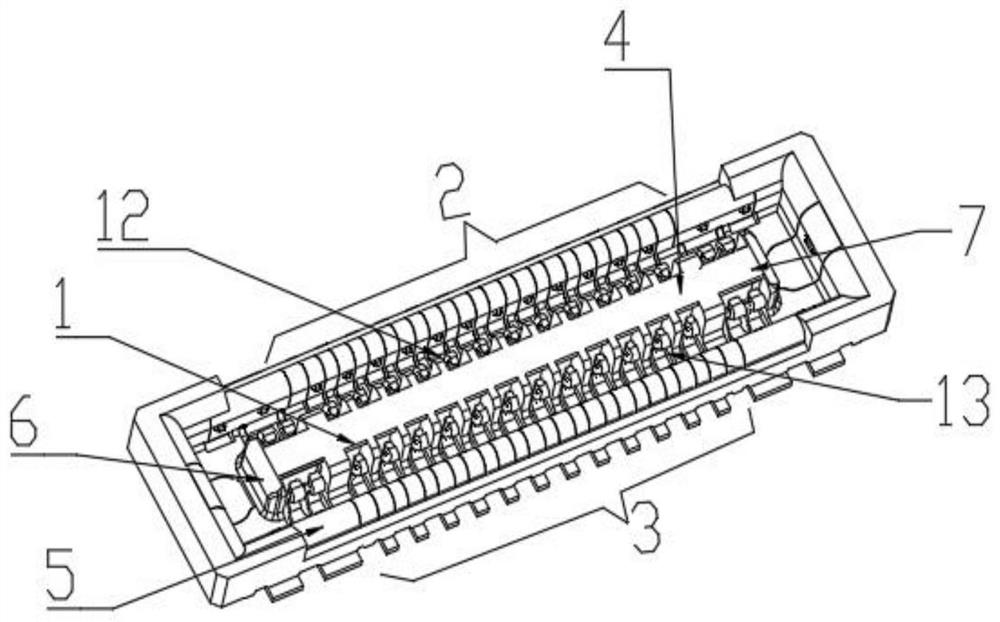 High Data Rate Anti-Signal Interference Board-to-Board Connector