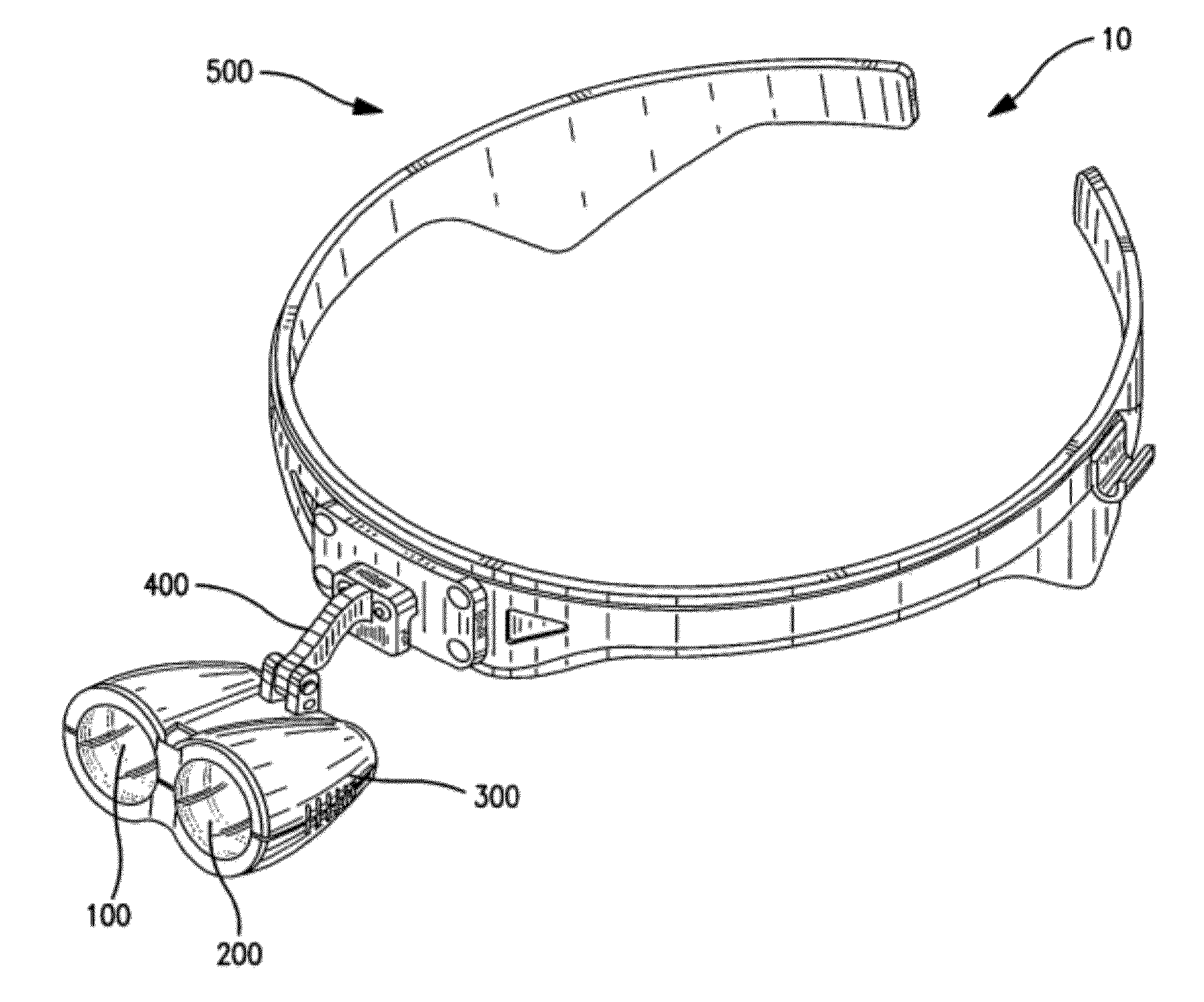 Remote Control of Illuminating Headlamp