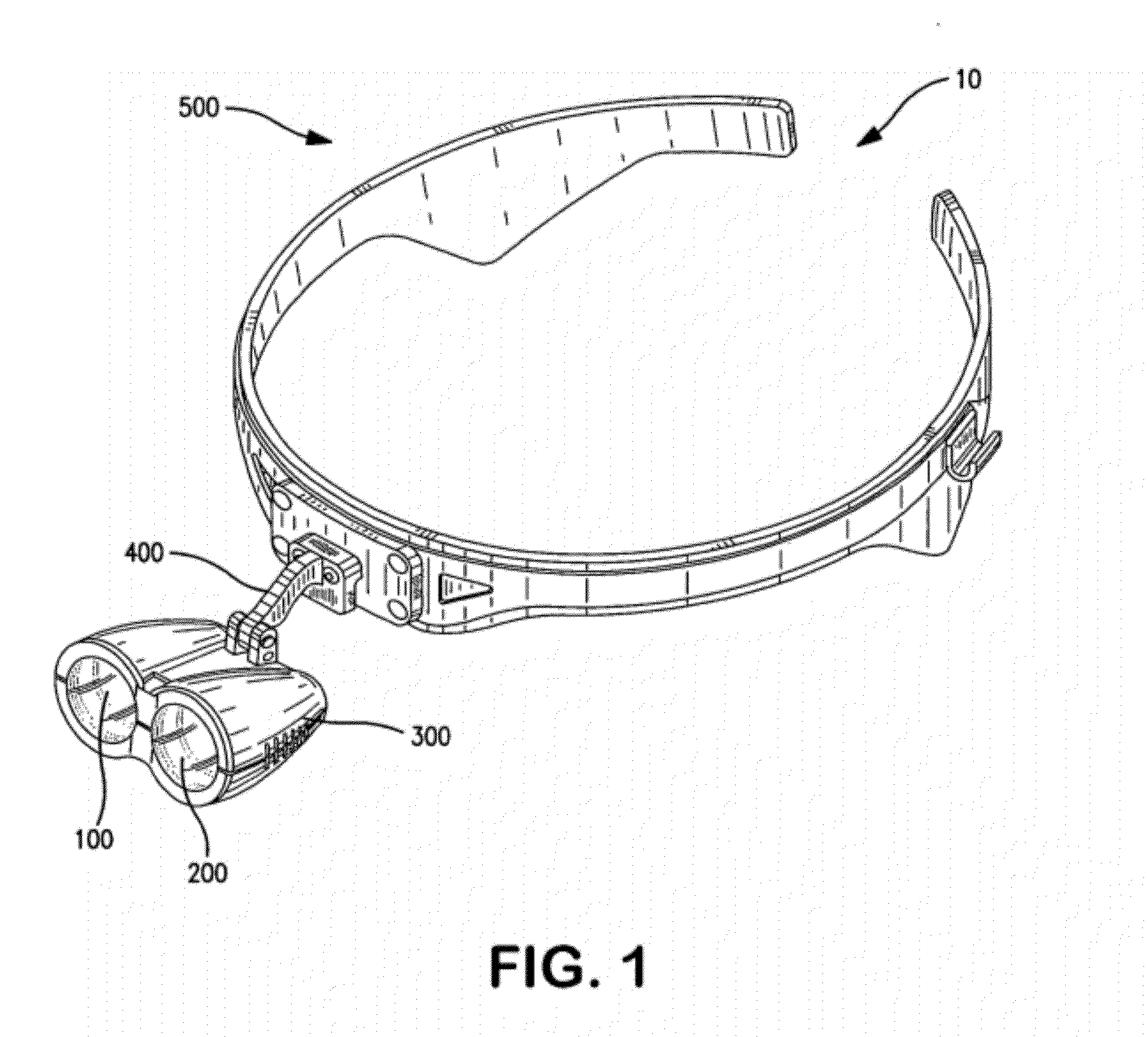 Remote Control of Illuminating Headlamp