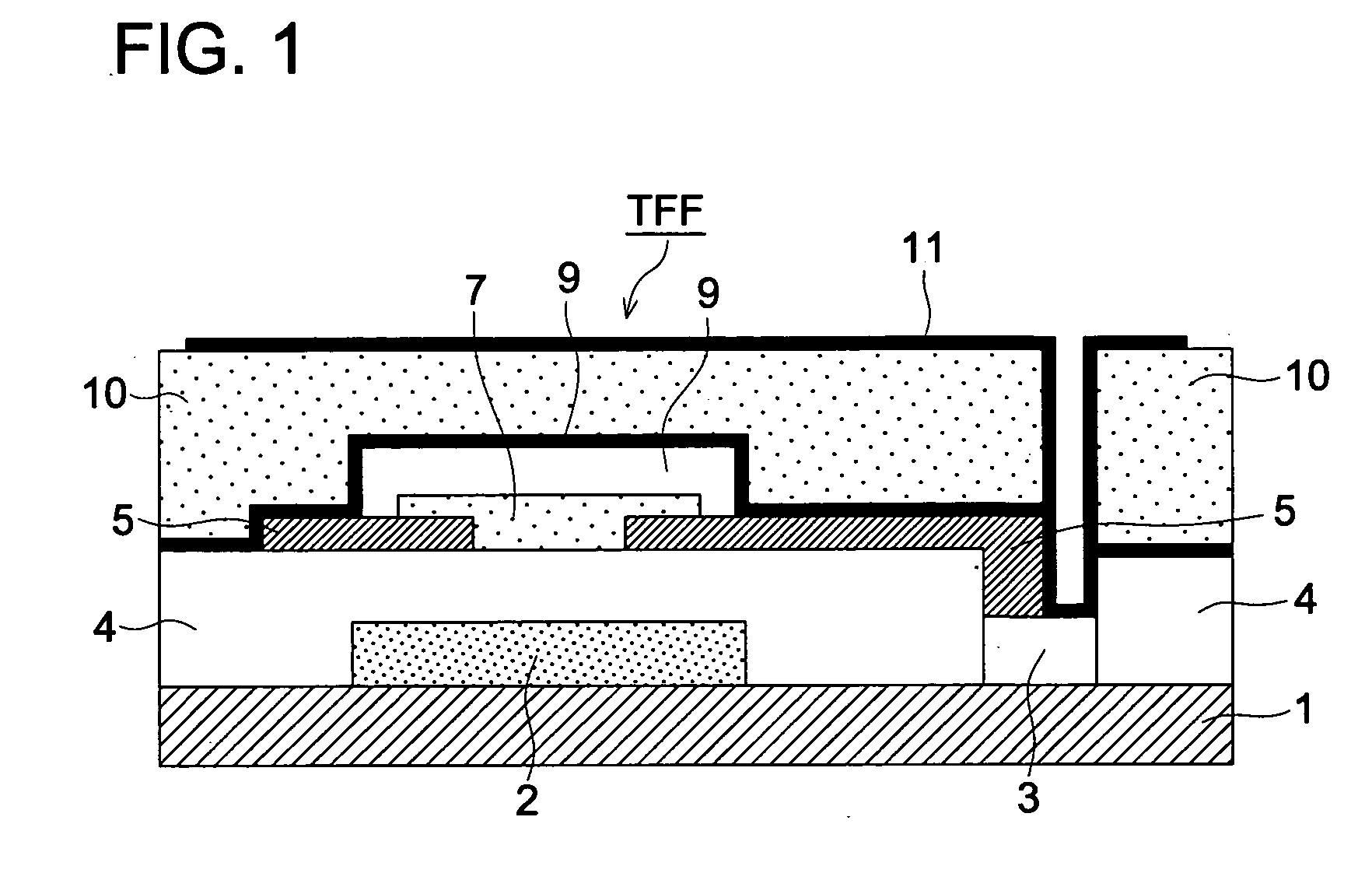 Organic thin film transistor and organic thin film transistor manufacturing process