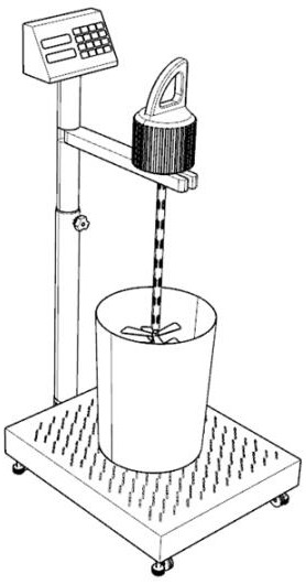 Multi-component adhesive mixing device and mixing method thereof