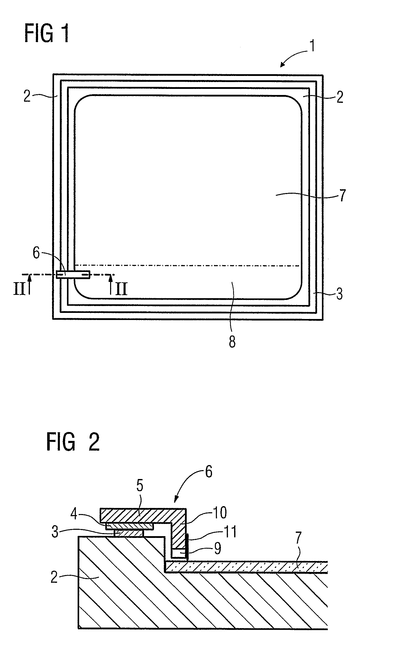 Image display unit with sensor device mounted to frame