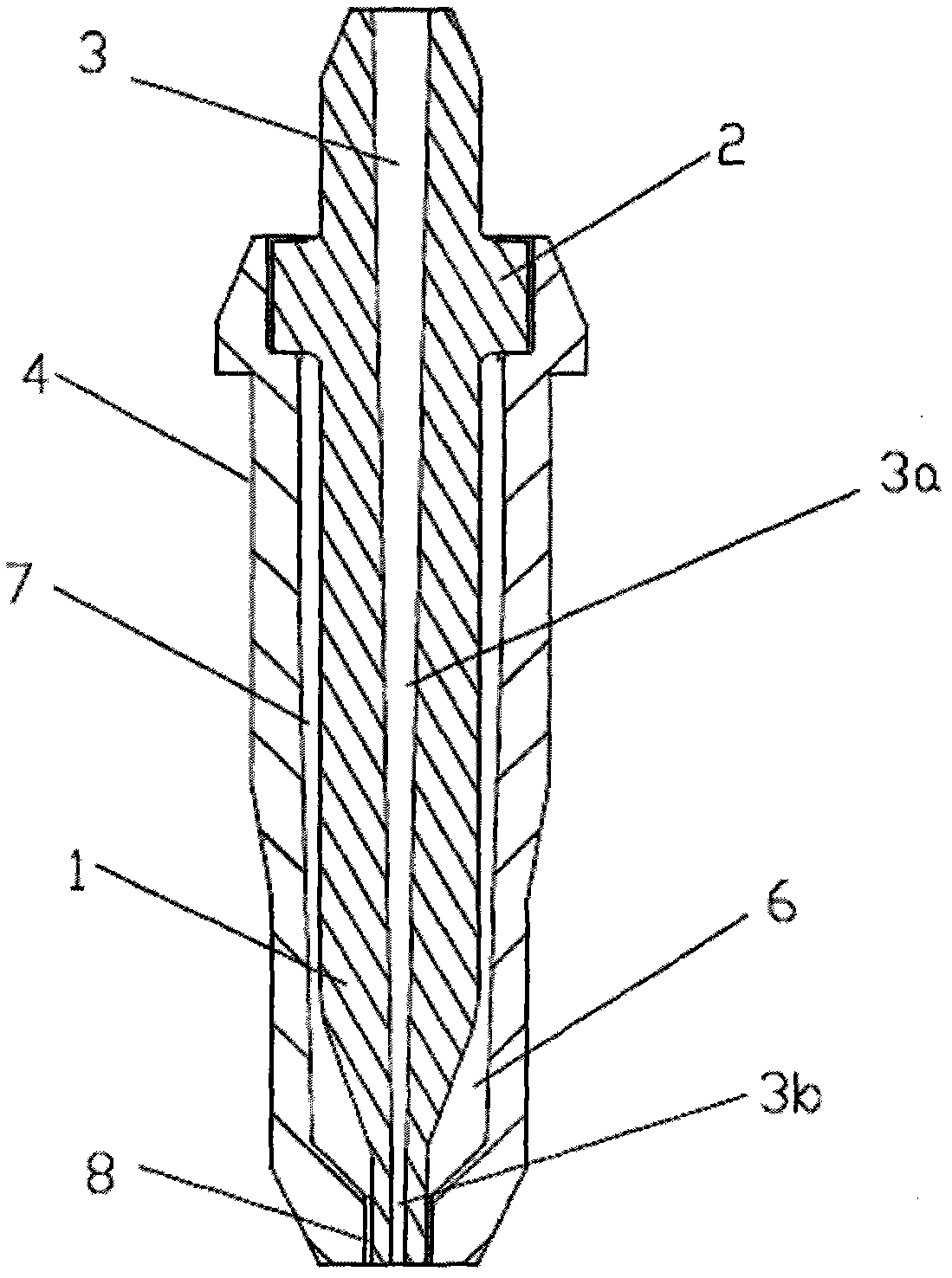 Cutting torch and manufacturing method thereof