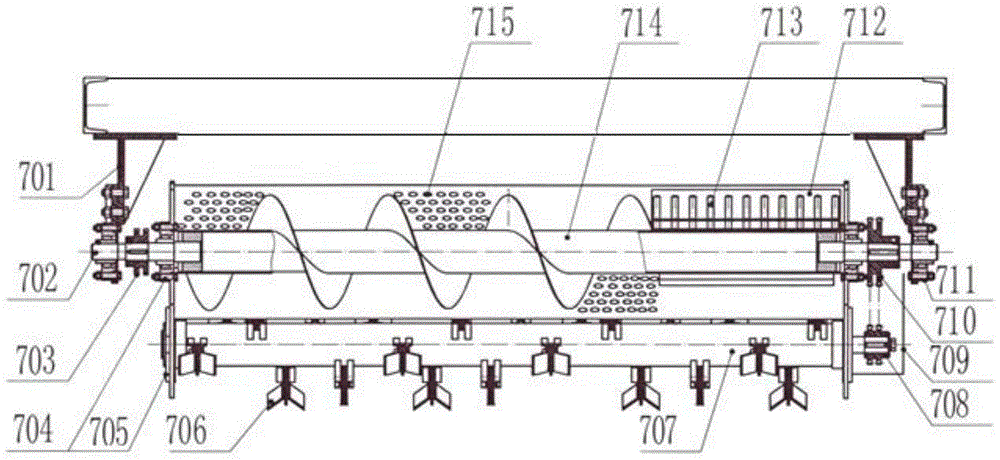 Self-walking type corn straw recycling and baling combined harvester