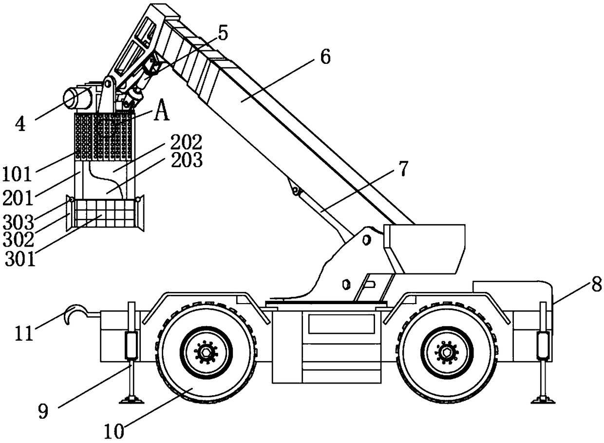 Dual-purpose lighting device suitable for outdoor engineering