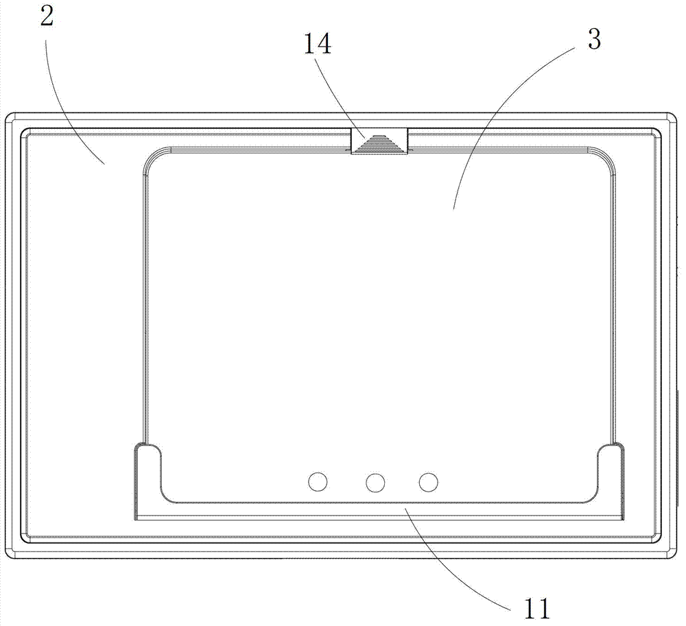 Turnover display screen holding mechanism