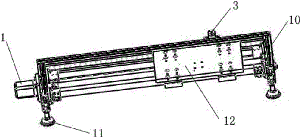 Multidirectional control platform for composite material ultrasonic cutting