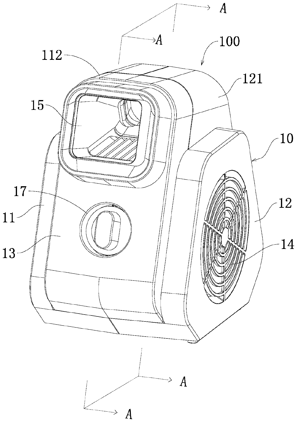 Air supply device capable of refreshing and repelling mosquitoes