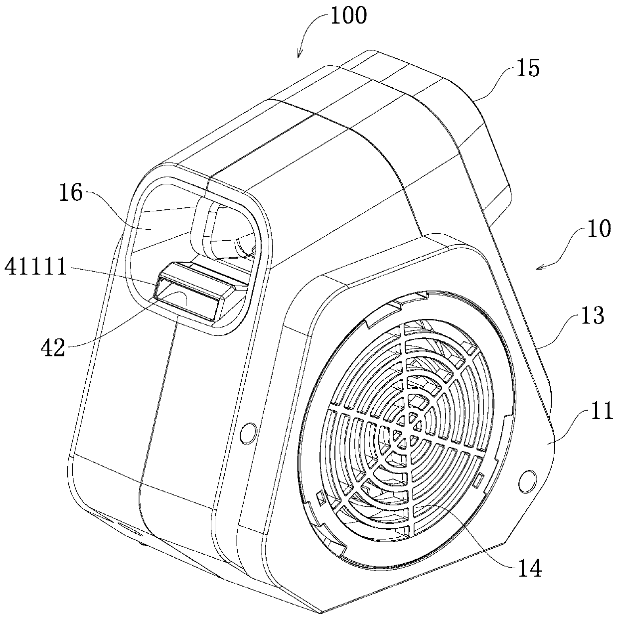 Air supply device capable of refreshing and repelling mosquitoes