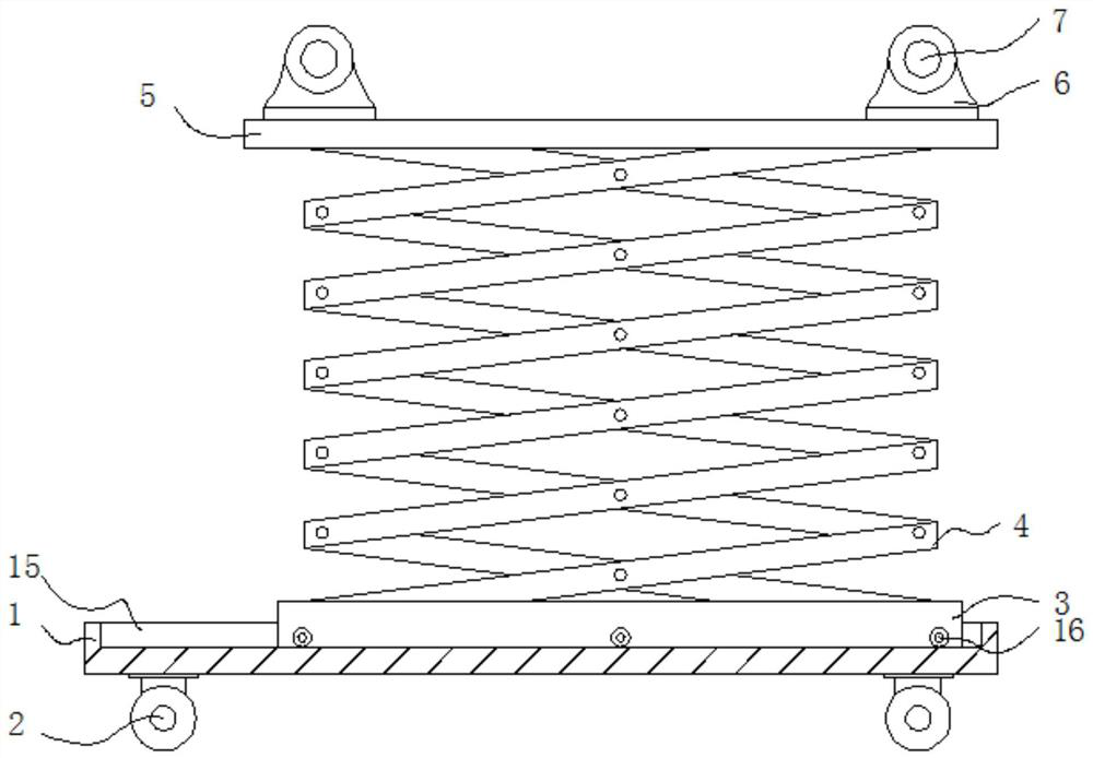 Power maintenance lifting platform