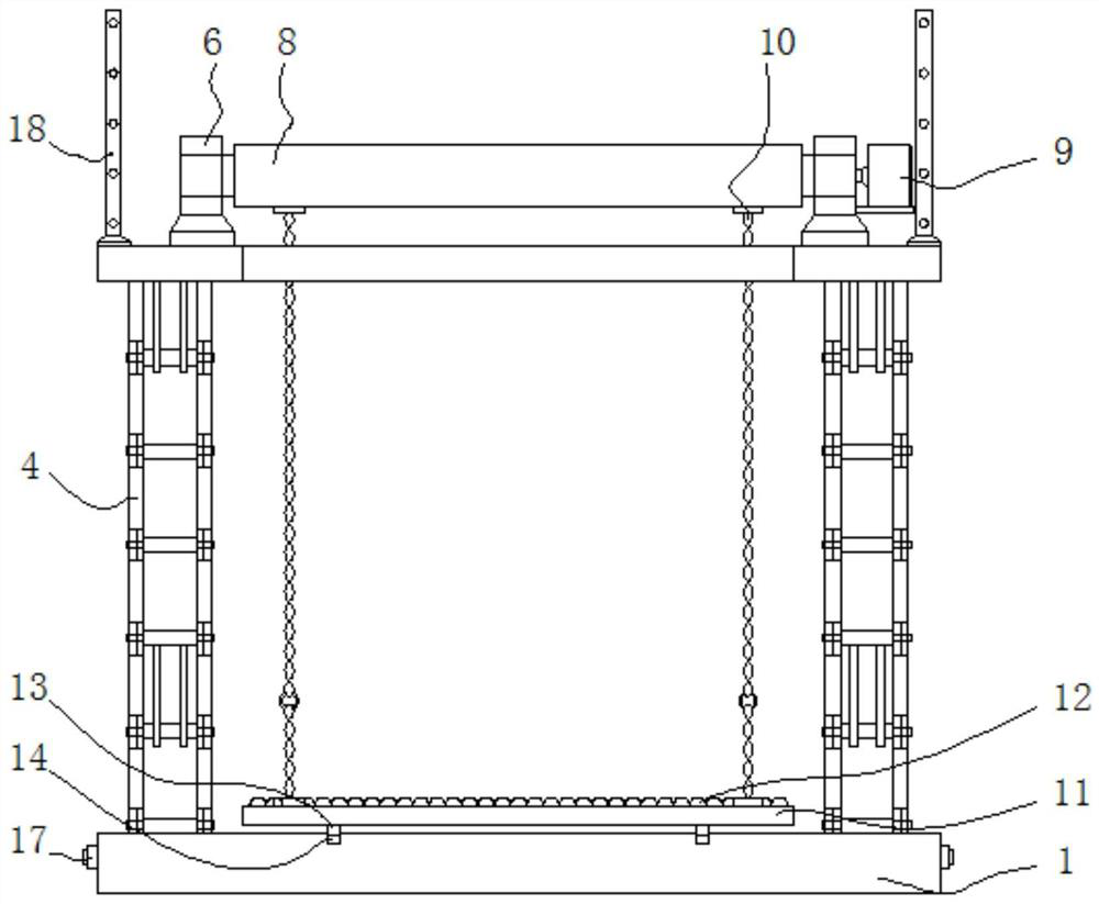 Power maintenance lifting platform